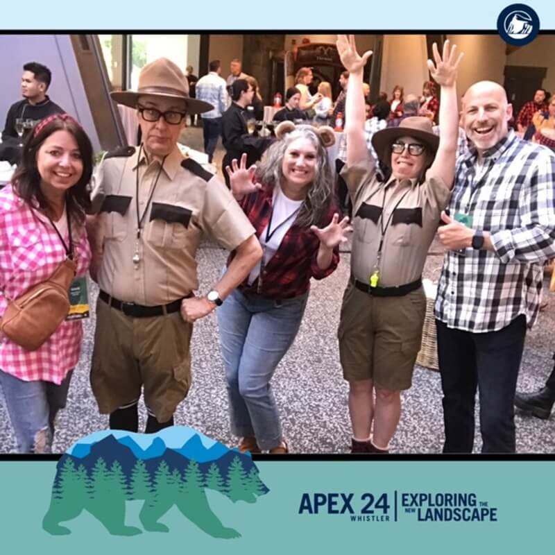 actors in character, Canadian characters (rangers, mounties), themed performers at galas, guest interaction shots