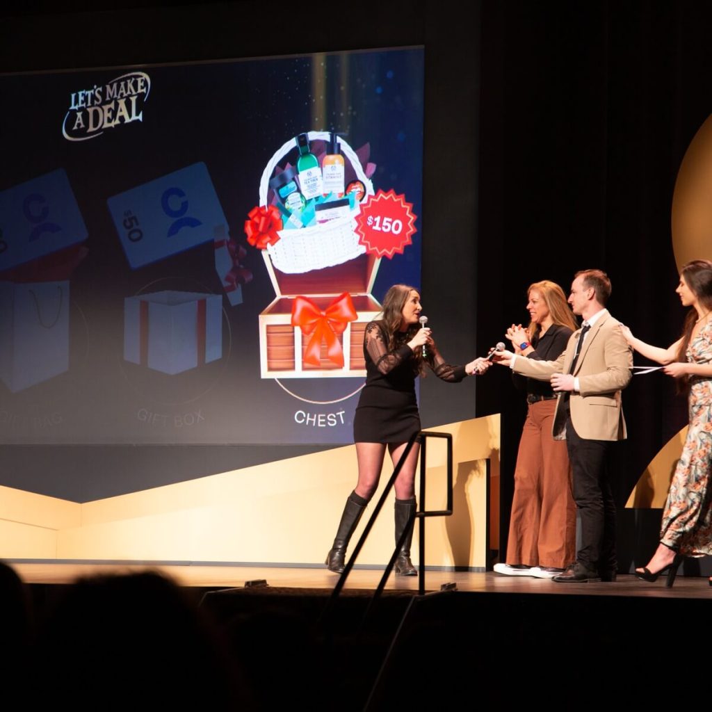 professional-emcee-corporate-gala-stage-Sarah Dawn emcee