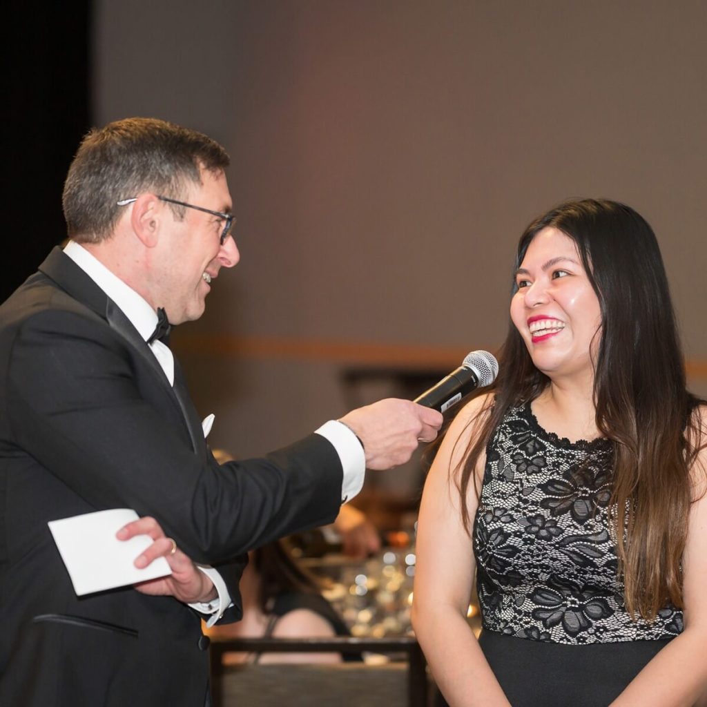 professional-emcee-corporate-gala-stage-Stefano Geoscientists 2023 in audience